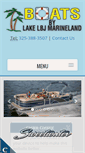 Mobile Screenshot of lakelbjmarineland.com